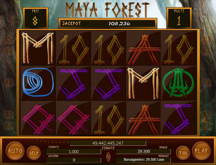 Maya Forest -- Cache  Free
