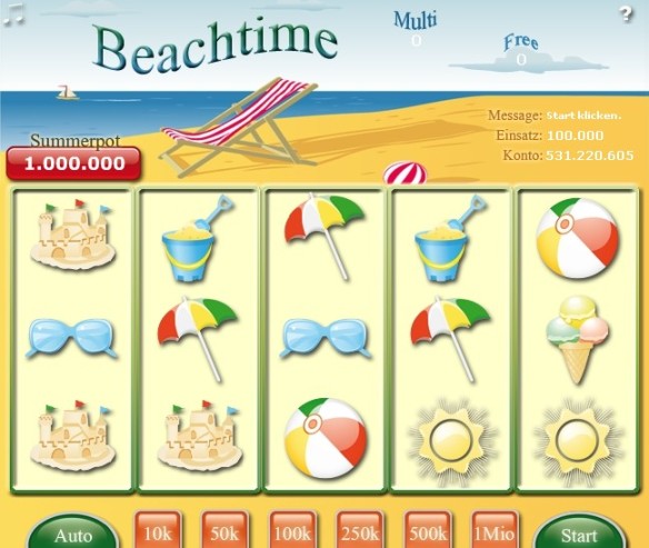 Beachtime - Vers. 1.0 (VMS1.x)