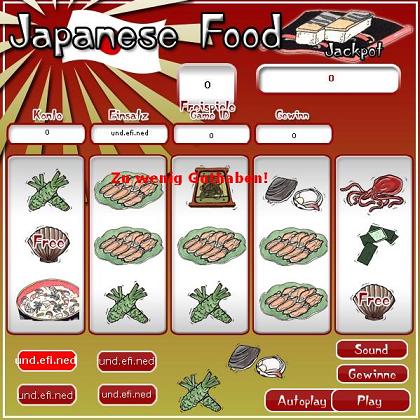 Japanese Food (VMS1.x)