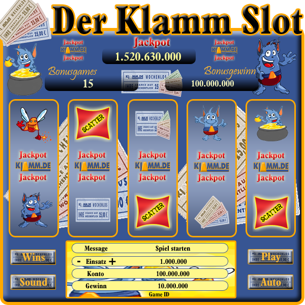 Der Klamm Slot ** limitiert **